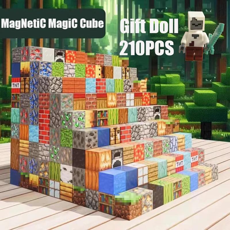 100-Piece Magnetic Building Blocks Set – Montessori STEM Sensory Cubes for Boys & Girls, 2cm Educational Learning Toy for Creativity & Early Development