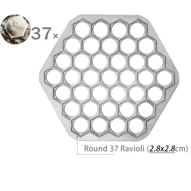 37-hole aluminum dumpling maker for quick home cooking | ARLOW