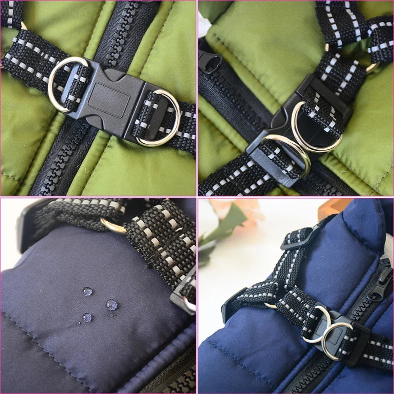 Close-up of reflective straps and quick-release buckle | ARLOW
