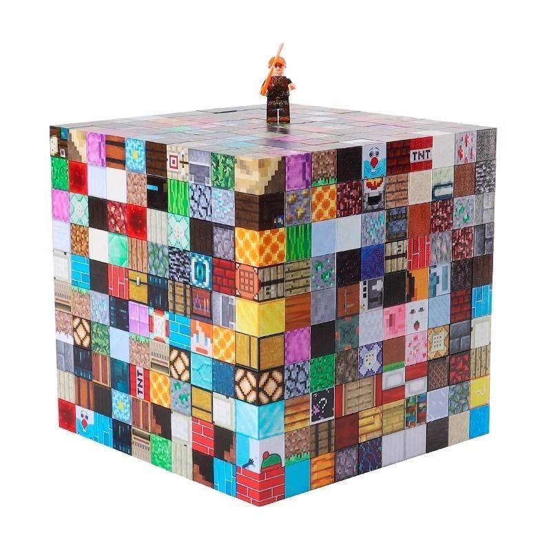 STEM Montessori magnetic toy blocks in vivid colors | ARLOW